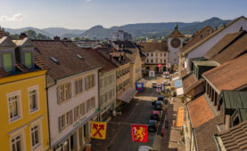 Lange Tafel im Stedtli Laufen